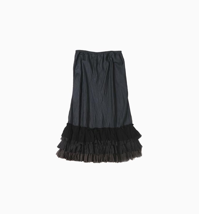 dosaラッフルスカート/ruffule skirt midnightドーサ