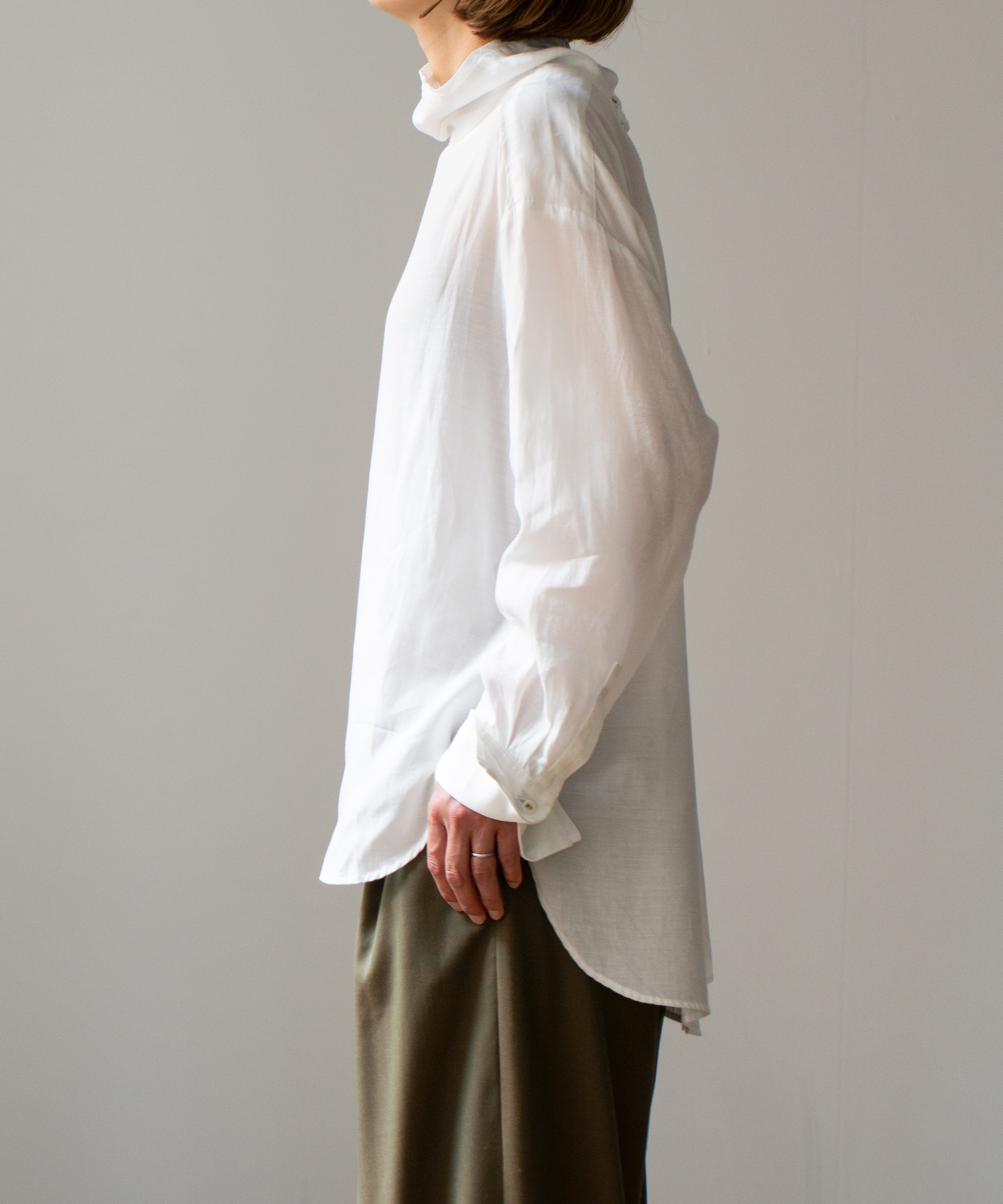 ピローブラウス」【製作中】「Pillow Blouse」soutiencollar（ステン