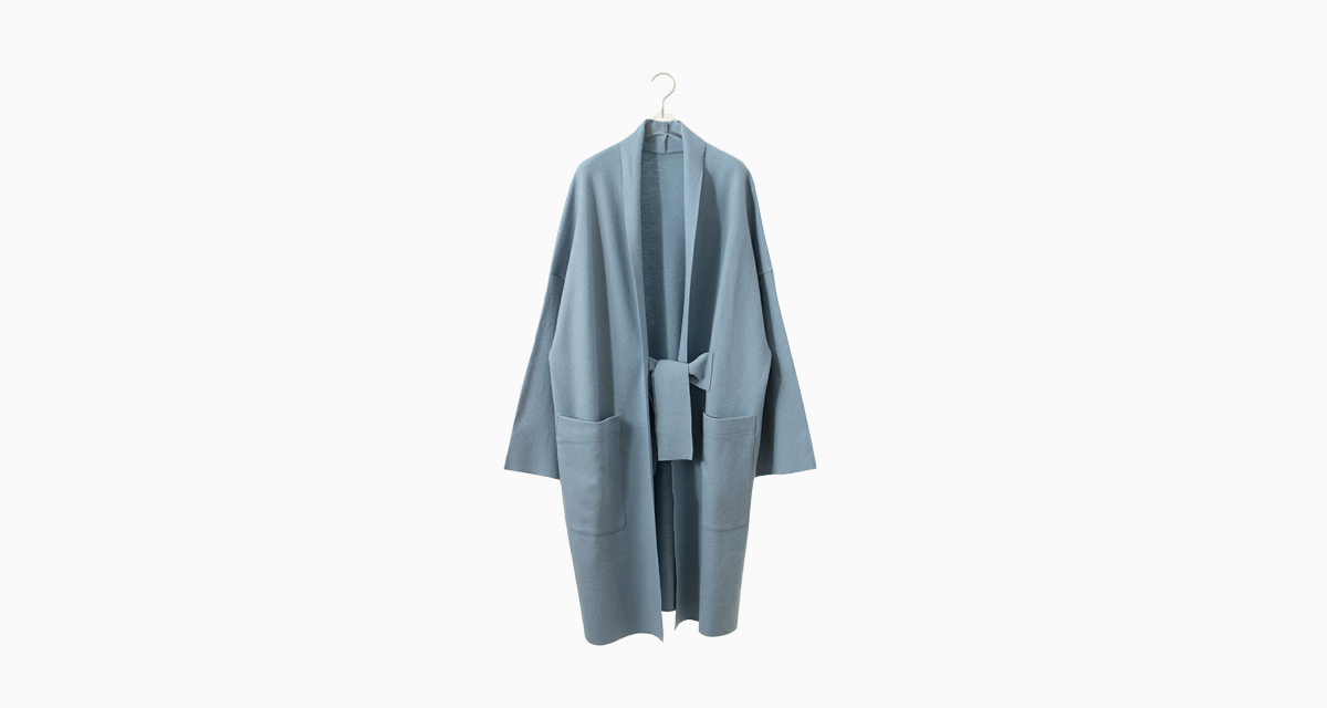 スモークコート/ステンカラーsoutiencollar