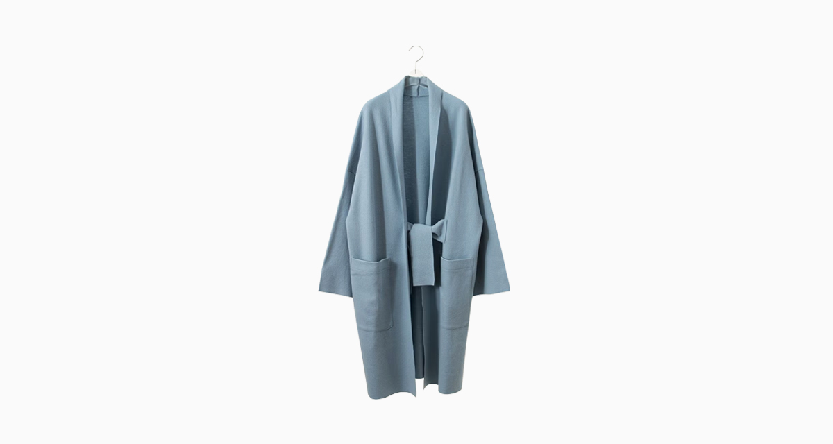 スモークコート/ステンカラーsoutiencollar