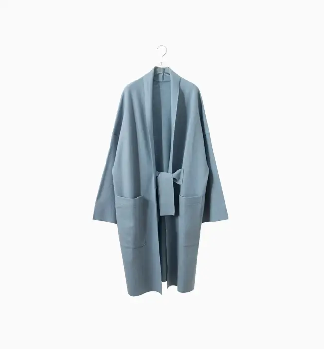 スモークコート/ステンカラーsoutiencollar
