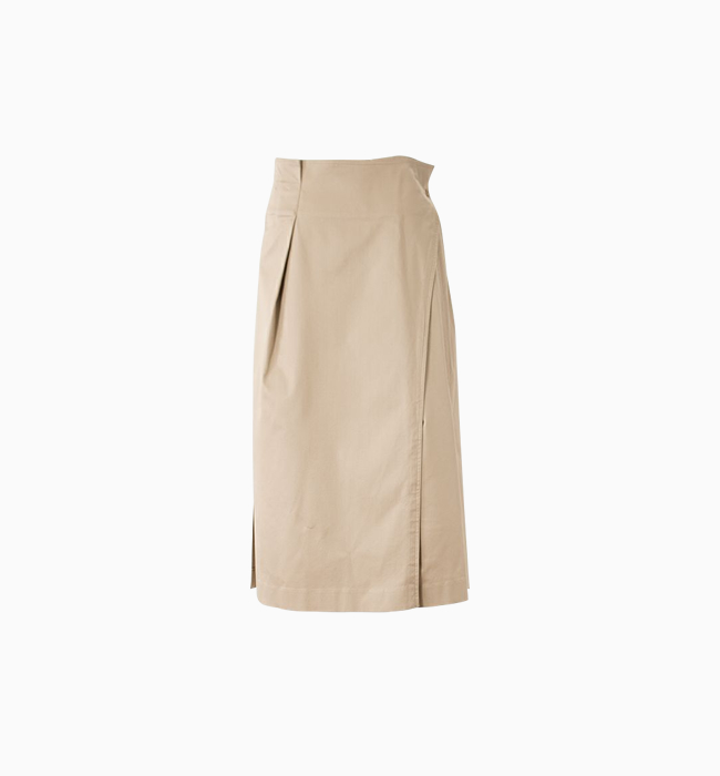 ギャルソンチノ巻きスカート」「Garcons Chinos Wrap-around Skirt