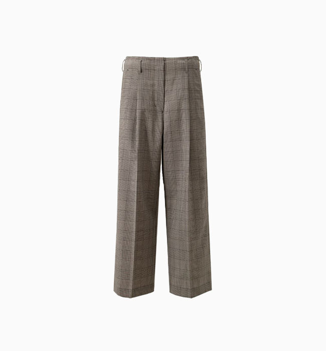 テーラードパンツ グレンチェック」「Tailored Pants Glen check」soutiencollar（ステンカラー） |  マドリガル公式通販サイト - MADRIGAL yourline