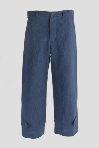 フランクリーダー　デニムワイドパンツ FRANK LEDER/Fabric Washed Linen 1 Tuck Wide Trousers – 3CMA