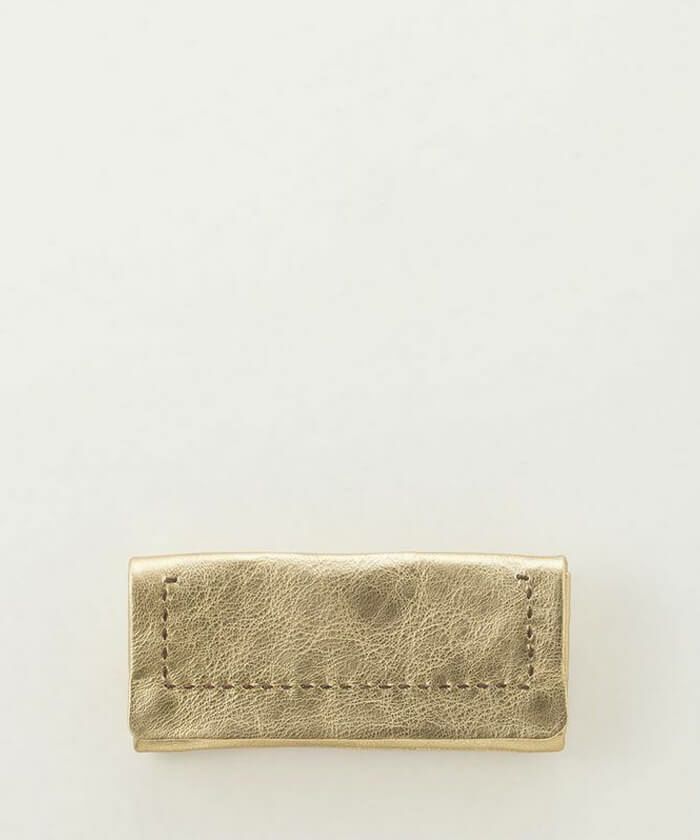 ebagos エバゴス メタリックソフト長財布 GOLD | マドリガル公式サイト 