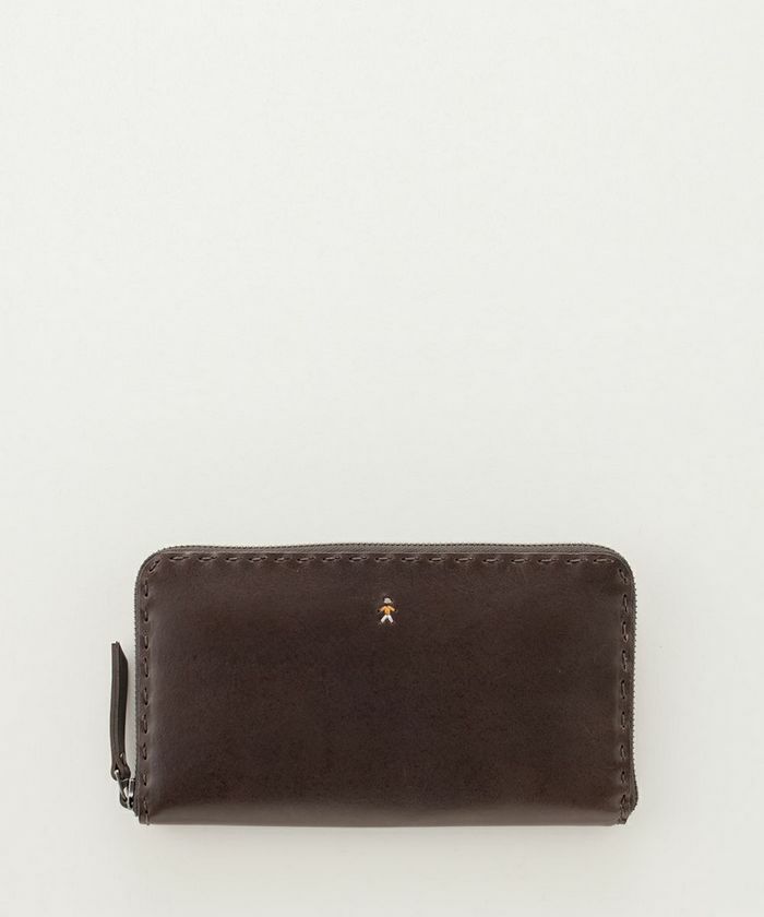 HENRY BEGUELINWALLET OCEAN CUOIO / NEROMULTI OMINOエンリー  