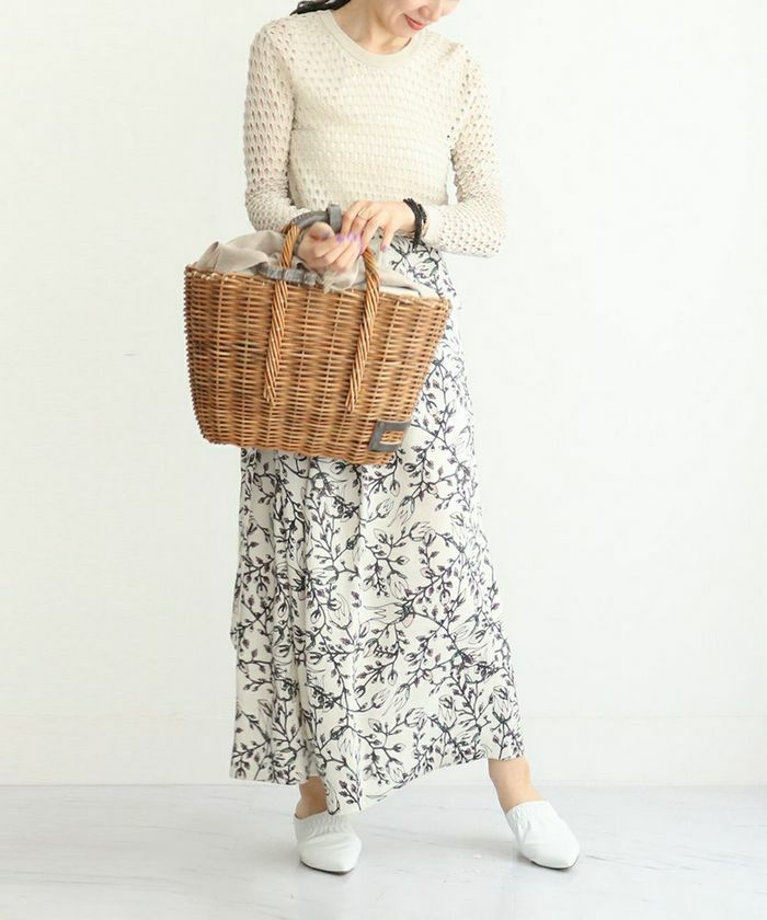 ebagos エバゴス/マルシェ（定番トート）GREY