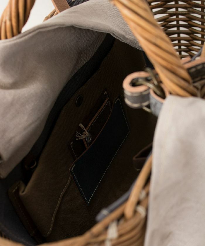 ebagos エバゴス/マルシェ（定番トート）GREY