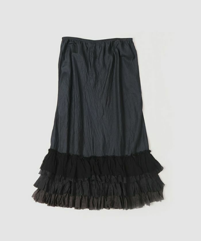 dosaラッフルスカート/ruffule skirt midnightドーサ レビュー  