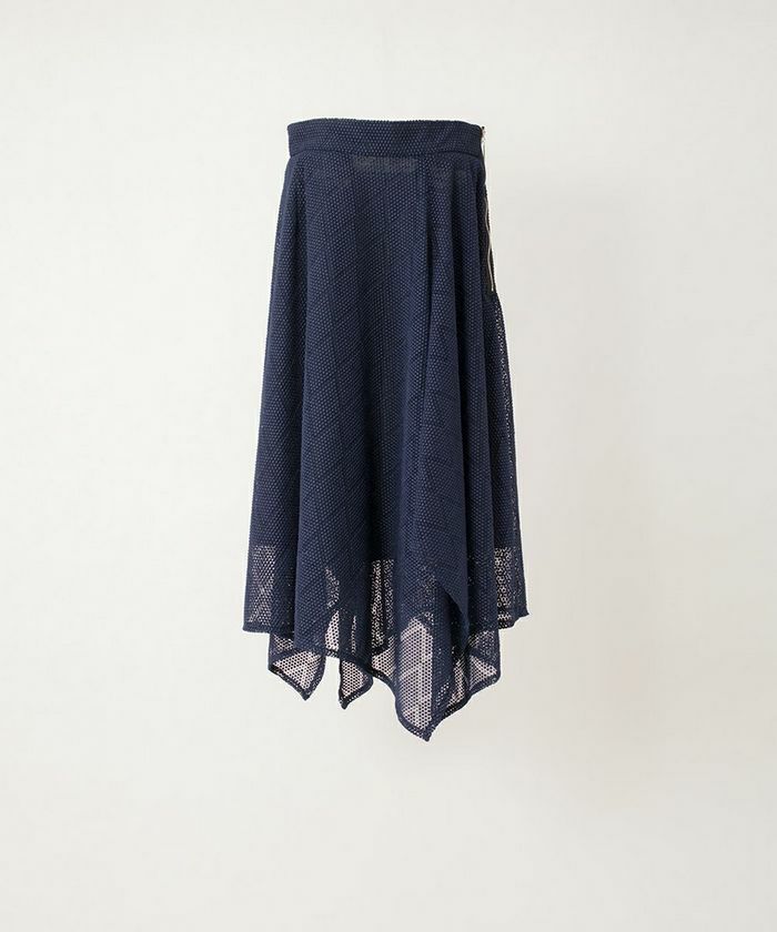 support surface FMD19S153 スカート NAVY サポートサーフェス