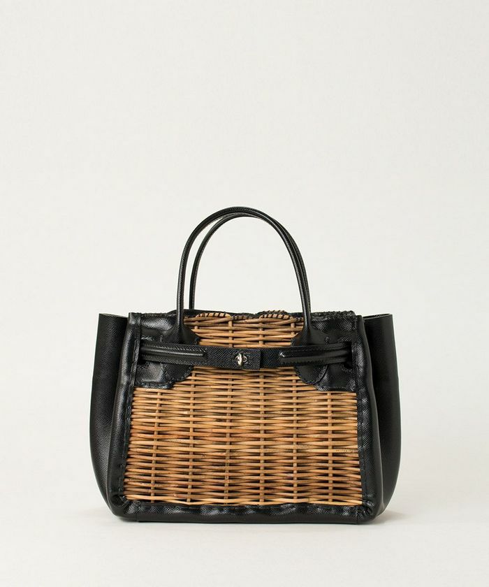 ebagos スタイリストバッグ 型押しキップ BLACKエバゴス | マドリガル  