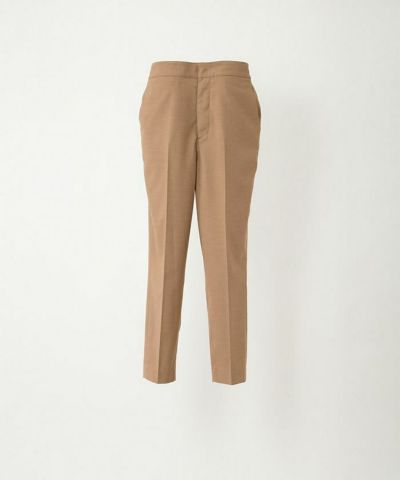 【売約済み】シャルロット シャルロットパンツ」キャメル・ネイビーCharlotto