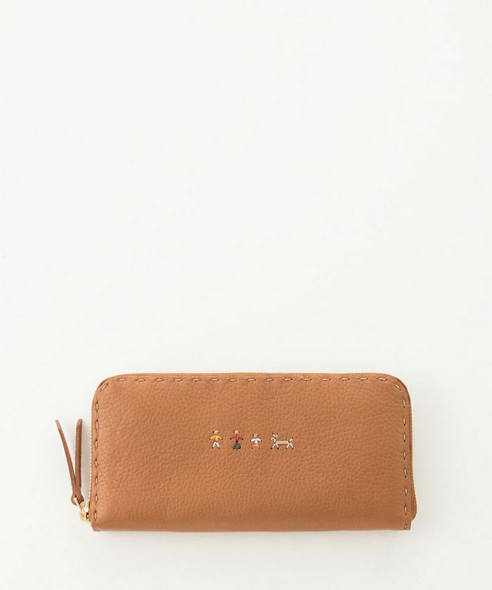 HENRY BEGUELINWALLET OCEAN M CERVO / CUOIO FAMILY OMINOエンリー