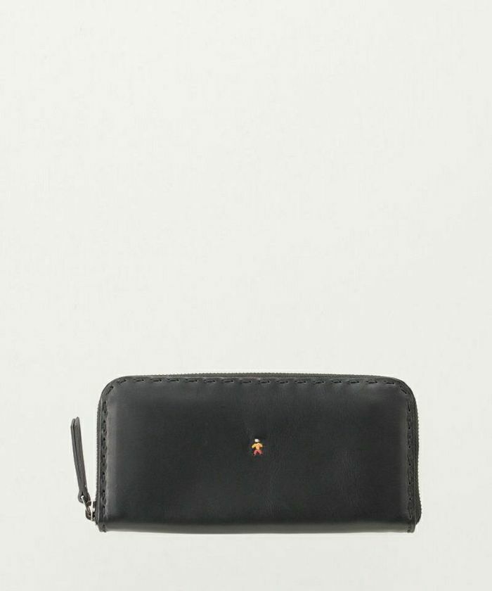 HENRY BEGUELIN WALLET OCEAN M CUOIO/ NEROMULTI OMINOエンリー 