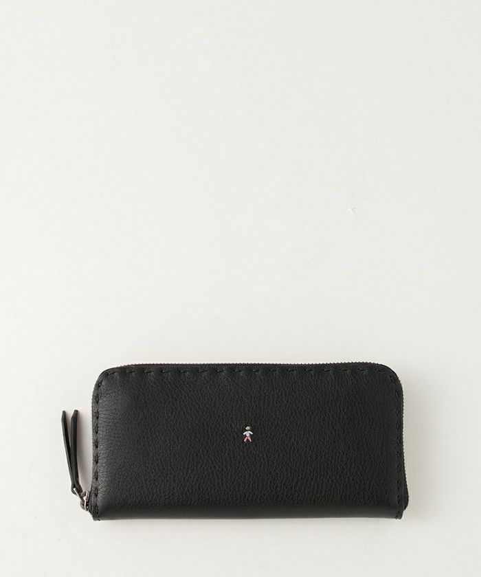 HENRY BEGUELINWALLET OCEAN M CERVO / NERO MULTI OMINO エンリー  