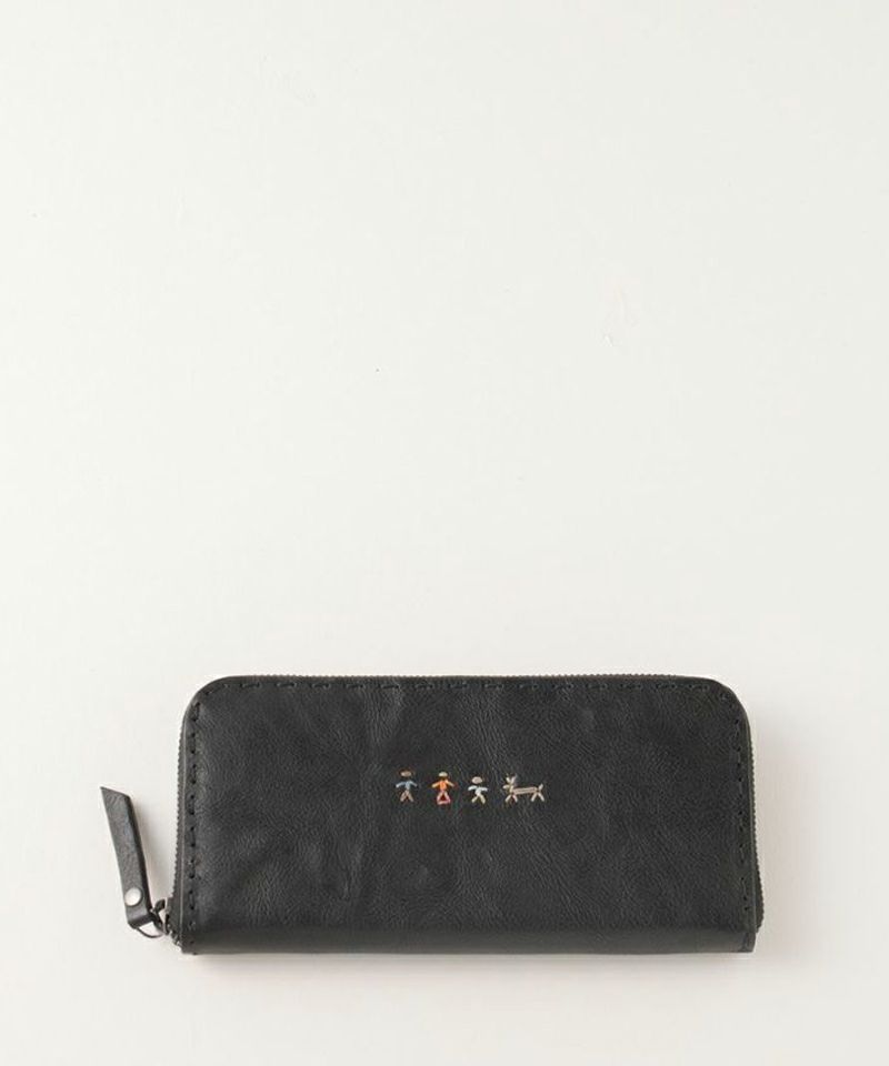 HENRY BEGUELINWALLET OCEAN M CRESPO / NERO FAMILY OMINOエンリー  