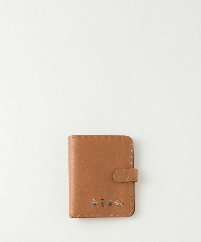 HENRY BEGUELIN WALLET COPPOLA MAT.BOVINE PRINTED CERVO / CUOIO  