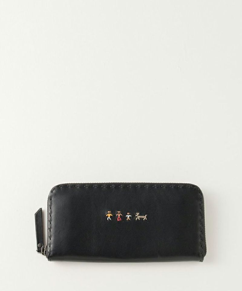 HENRY BEGUELINWALLET OCEAN M CUOIO/ NEROFAMILY OMINOエンリー  