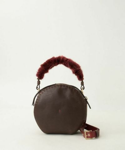 HENRY BEGUELIN BAG CAPPELLIERA MAN.PELLICCOA M MAT.CALF CUOIO INV