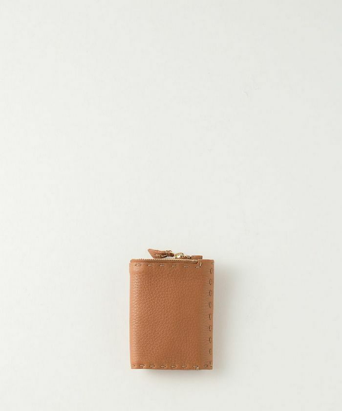 HENRY BEGUELIN WALLET NEW Tangram CERVO / CUOIO エンリー ベグリン