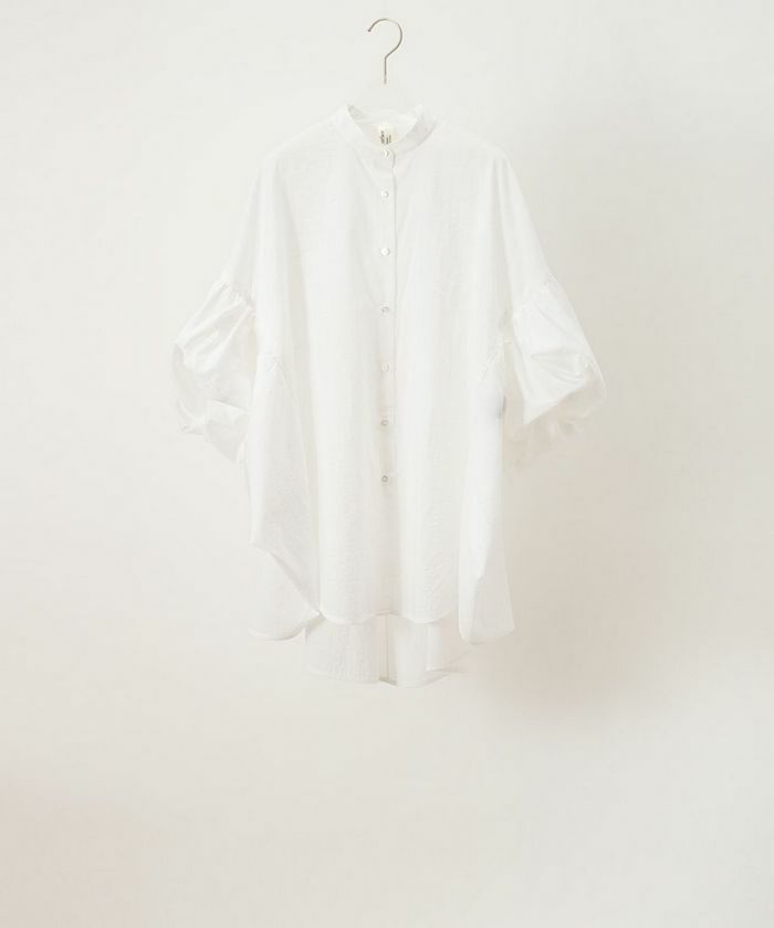 ウェイヴィシャツ ホワイト」 「Wavey shirt WHITE」support surface 