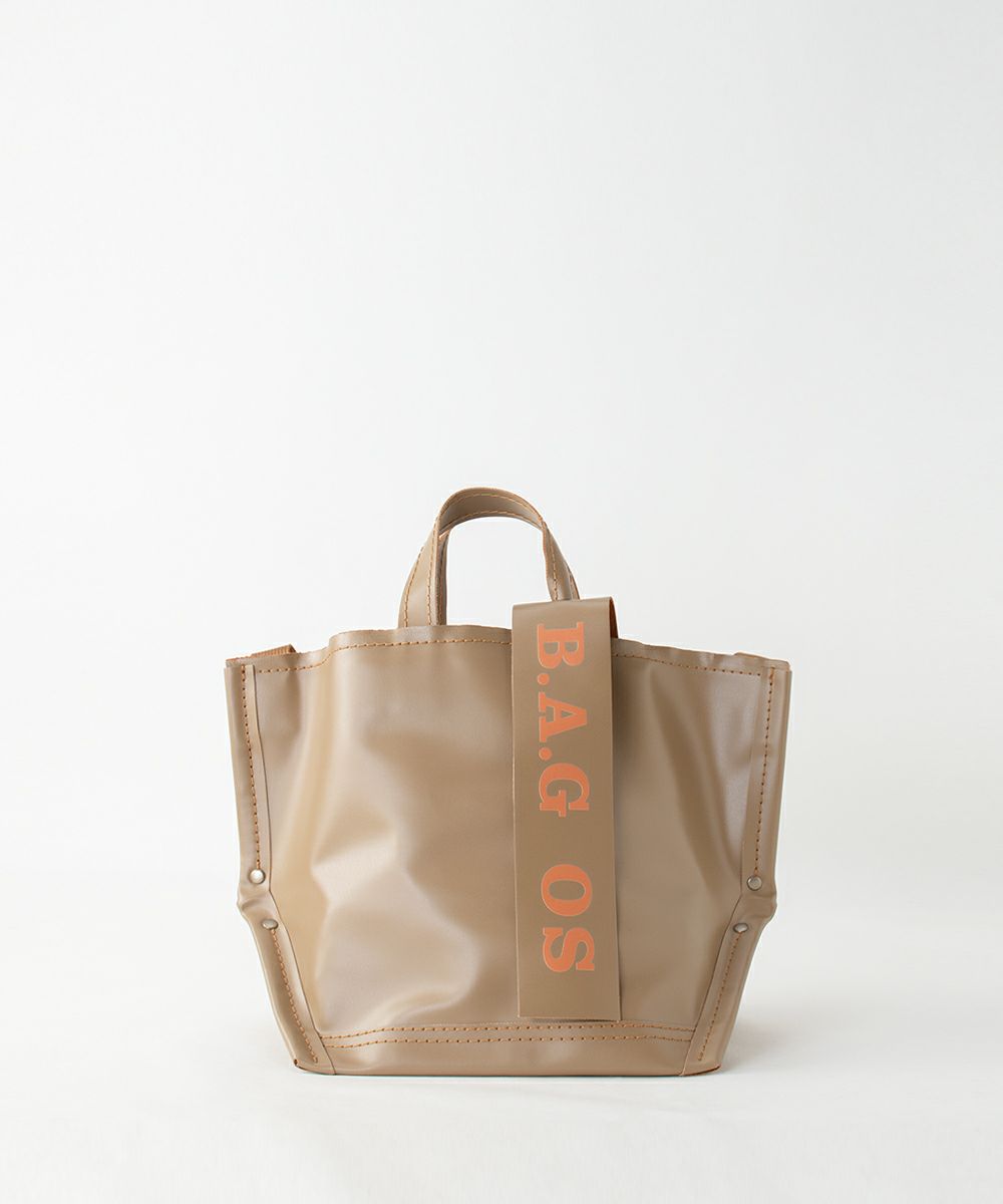 ebagos PVC Y字トート Mサイズ BEIGEエバゴス | マドリガル公式サイト  
