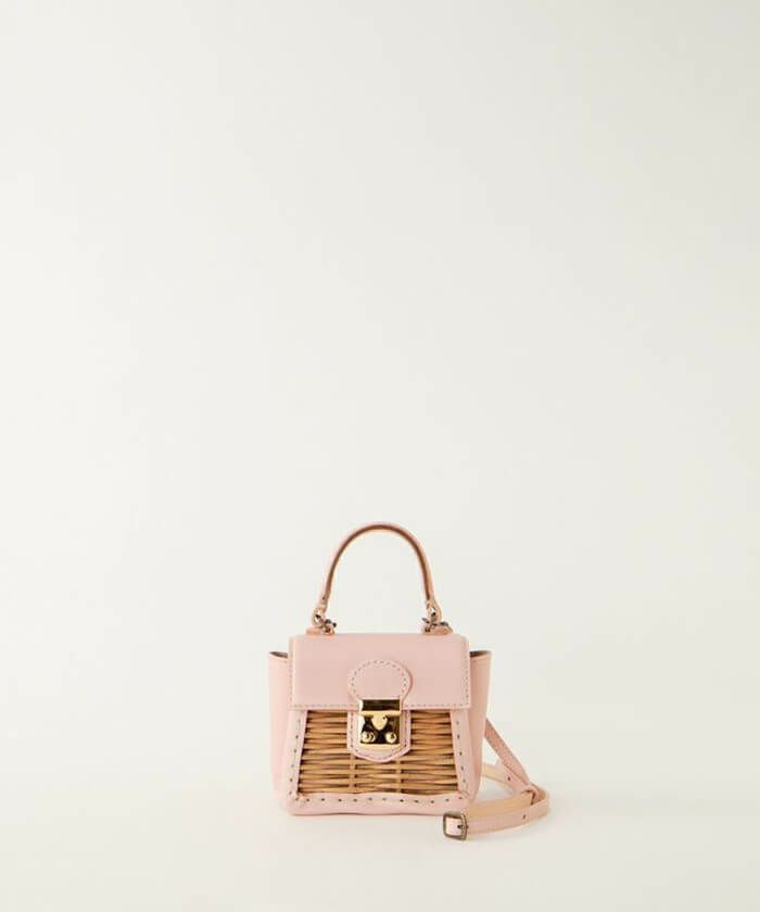 ebagos カーフ・ハンドバッグ SS（かっちりバッグプティ）カーフレザー  