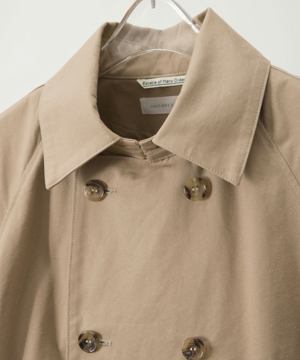 トレンチエッグ」「trench egg」soutiencollar（ステンカラー