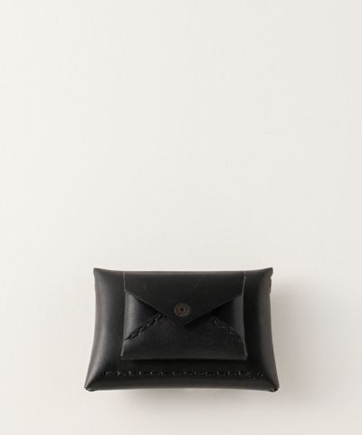 ebagos ガサ・レザー 封筒型財布 BLACKエバゴス レビュー