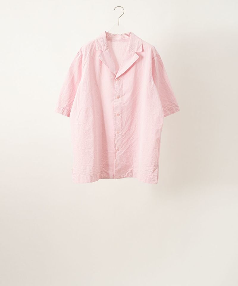 CASEY CASEY , BOWLING SHIRT - PAPER COT カットソー, ケーシーケーシー