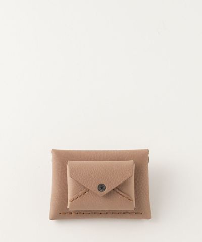 ebagosベジ・シュリンク 封筒型財布 BEIGE エバゴス レビュー