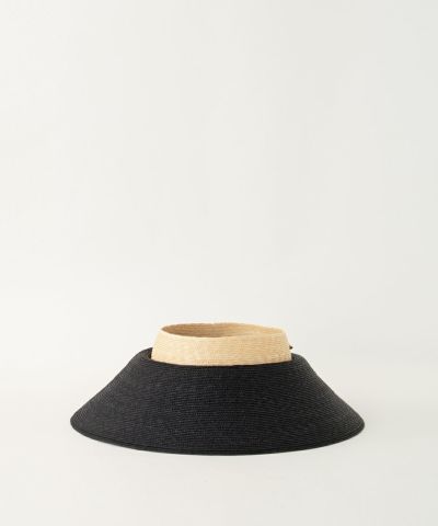 エレガントハット natural×black」 「Elegant Hat」soutiencollar 