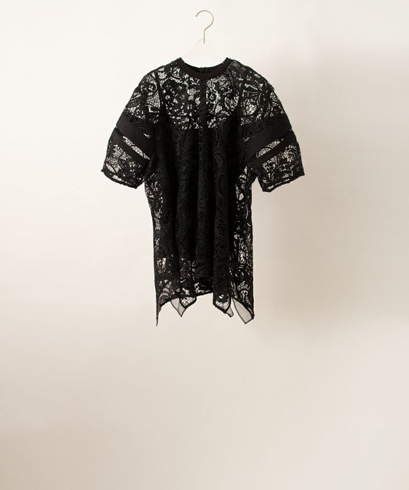 3.1 Phillip Lim CORDED EMBOIDERED LACE SS FLOUNCE TOP トップス 3.1