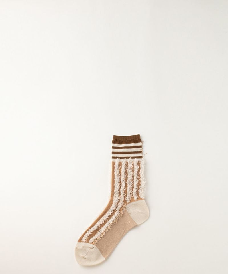 STRIPE&FRINGE SOCKS