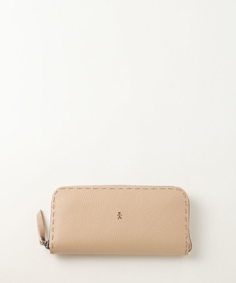 ★HENRY BEGUELIN★フンゴL メシコ カーキ HENRY BEGUELINWALLET OCEAN M MUFLONE/ BEIGEMULTI OMINO