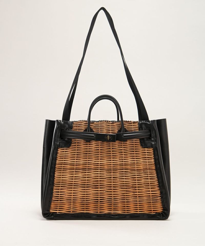 ebagos オイルショルダー・ベルトバッグ ビッグ BLACK （スタイリスト