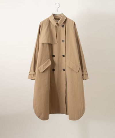 春の受注コート、ガブリエル ラッピングコート」「Wrapping Coat」soutiencollar（ステンカラー