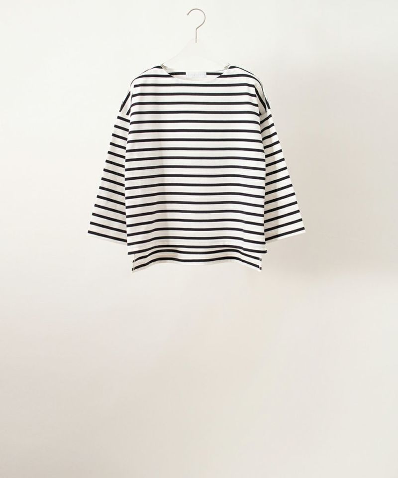 NEW ボーダー「ラテ」NEW Border Tee 「Late」soutiencollar（ステン