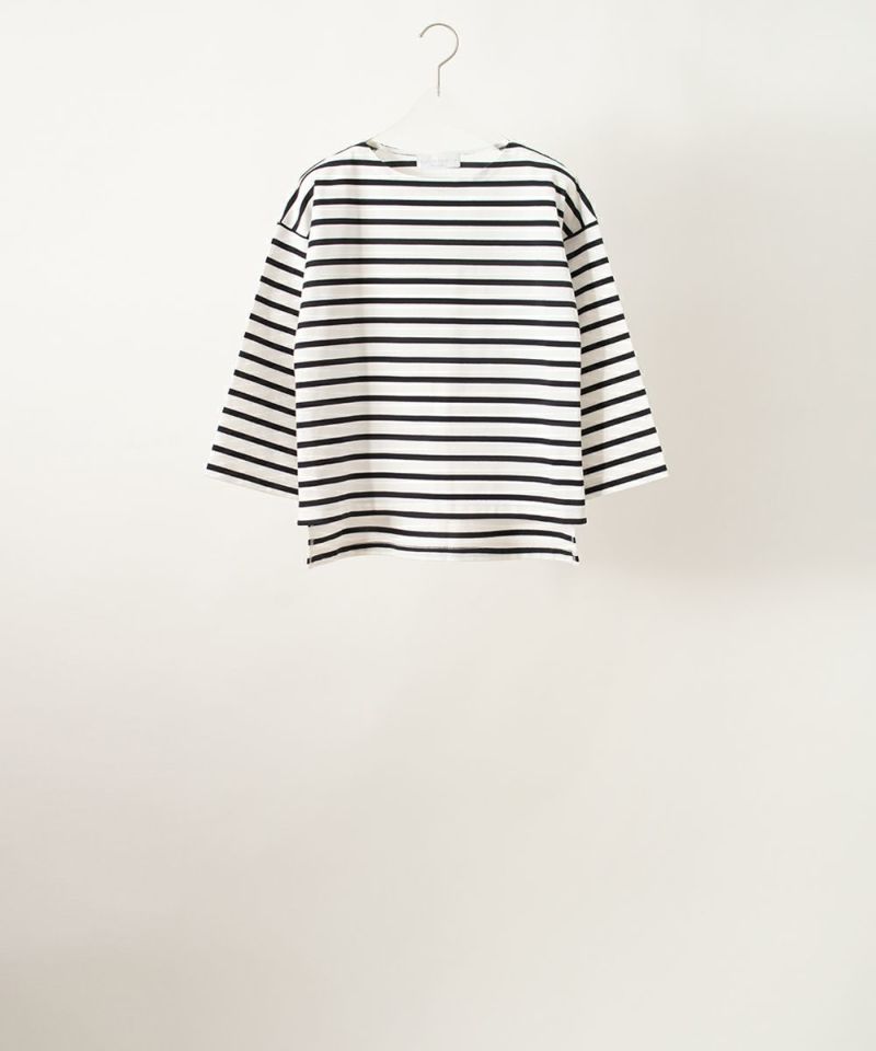 NEW ボーダー「デミ」NEW Border Tee 「Demi」soutiencollar（ステン